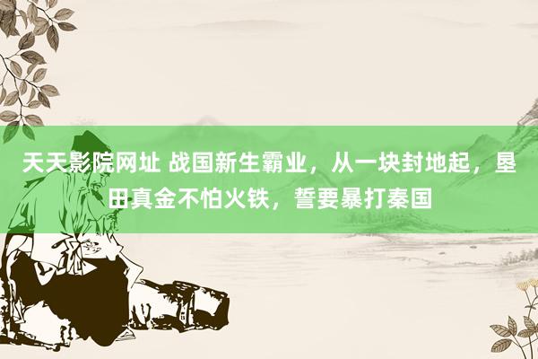天天影院网址 战国新生霸业，从一块封地起，垦田真金不怕火铁，誓要暴打秦国